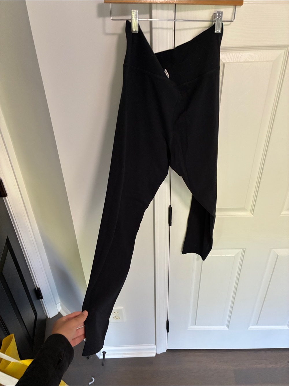 Free People Black High-Waist Leggings